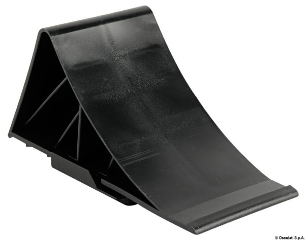 Supporto + cuneo plastica nera - 02.010.90